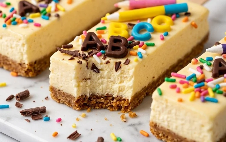 Cheesecake Sticks zur Einschulung