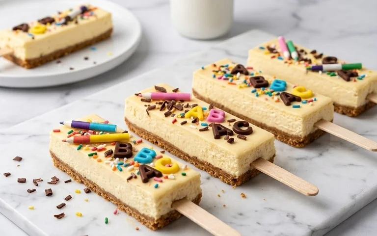 Einschulungs-Cheesecake Sticks: Leckerer Genuss!