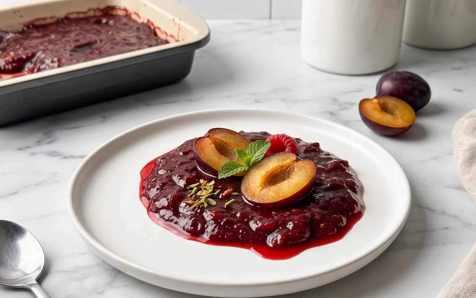Omas Pflaumenmus Backofen: Kindheitserinnerung pur