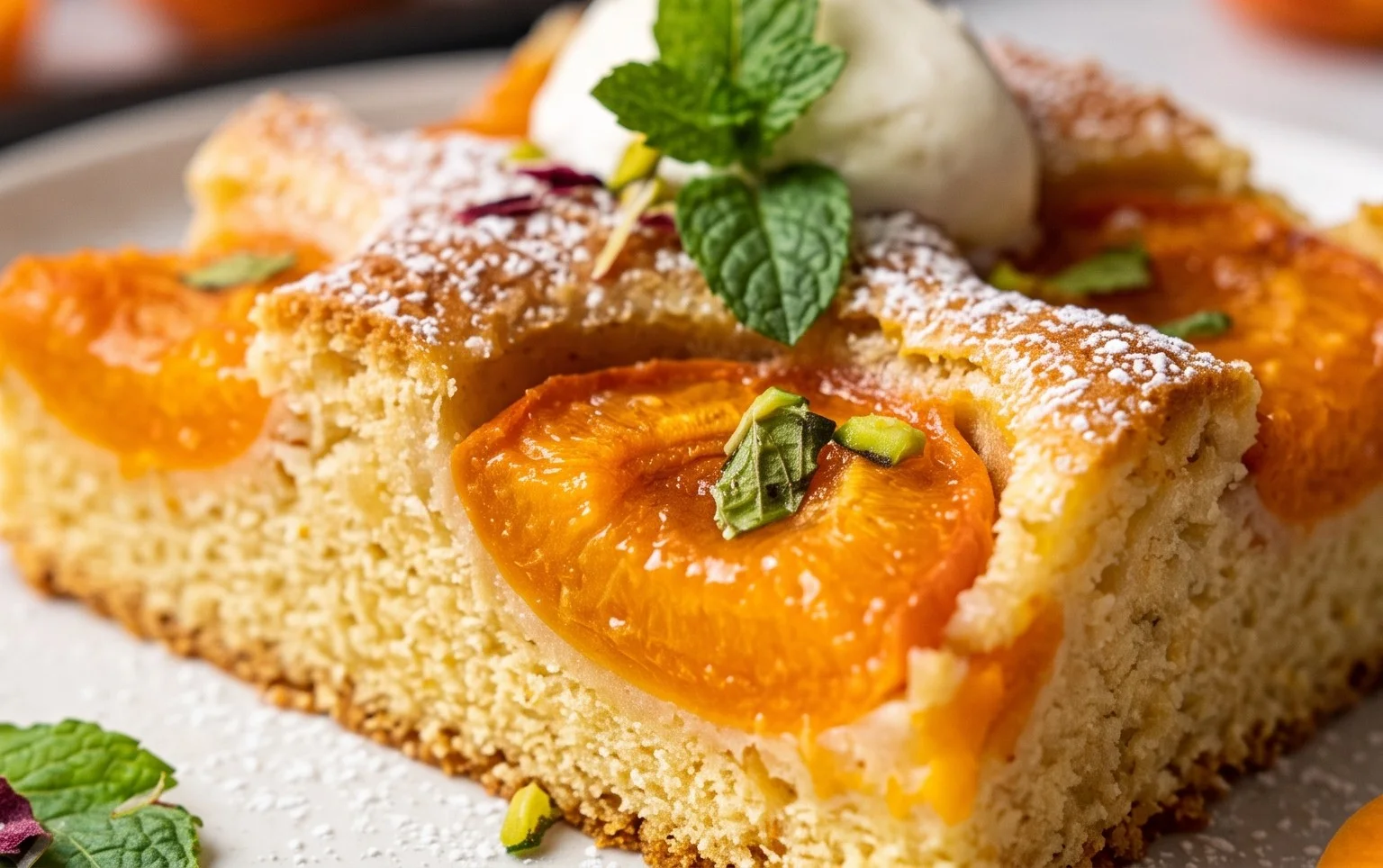 Omas Wachauer Marillenkuchen vom Blech