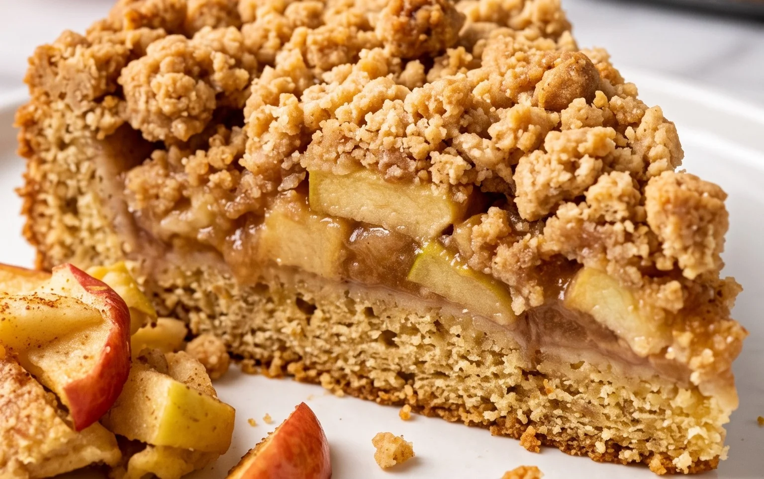 Veganer Apfelkuchen – einfach & mit leckeren Streuseln