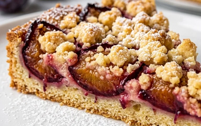 Zwetschgenkuchen mit Streuseln