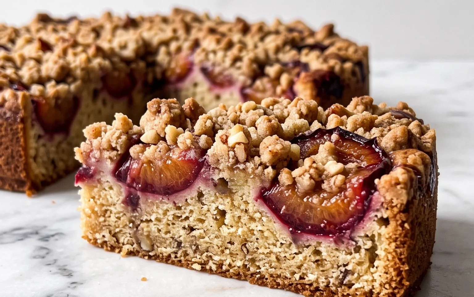 Zwetschgen-Nuss-Kuchen: Herbstgenuss einfach & lecker